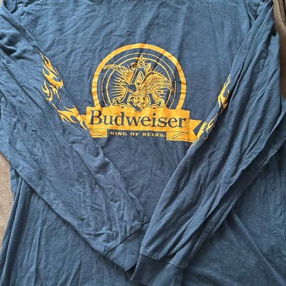 Long Sleeve Men’s PacSun Budweiser shirt - Picture 4 of 7